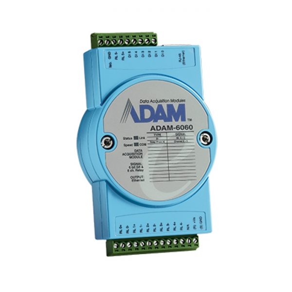 ADAM-6060-D (CIRCUIT MODULE, 6 Relay Output/6 DI Module)