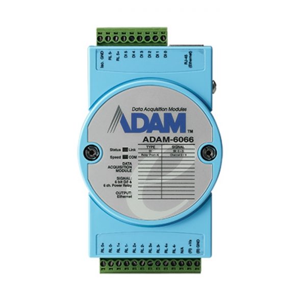 ADAM-6066-D (CIRCUIT MODULE, 6 DO/6 DI Power Relay Module)