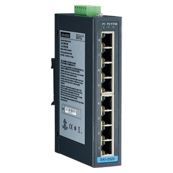 EKI-2528-BE (8FE 10/100 Unmanaged Ethernet Switch)
