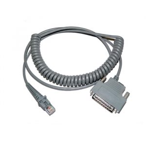 Cablu RS-232, 25P, tata, CAB-364, spiralat, 2m